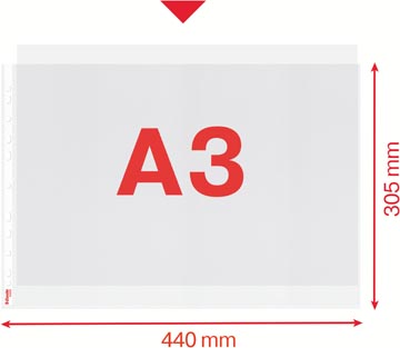 SHOWTAS A3 - LIGGEND - 85 MICRON - PER STUK 