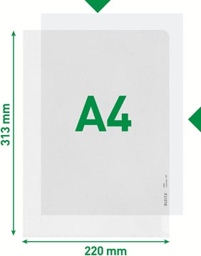 p100 zichtmap a4 pp transp