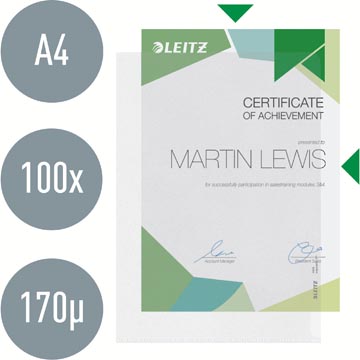 p100 zichtmap a4 pp transp