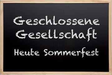 MAUL KRIJTBORD HOUT 30X40 ZW