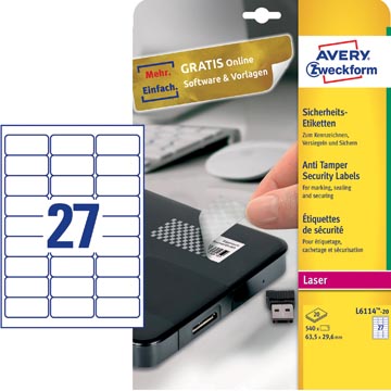 AVERY BESTENDIG VEILIGHEIDETIK