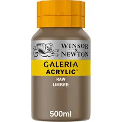 094376914849-W&N GALERIA RAW UMBER 500ML 094376914849 [DHI] (For screen).webp