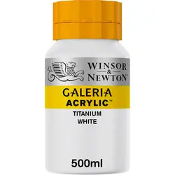 094376914856-W&N GALERIA TITANIUM WHITE 500ML 094376914856 [DHI] (For screen).webp