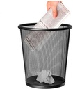 q-connect papiermand 19l zwart
