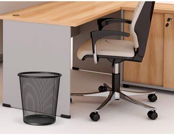 q-connect papiermand 19l zwart