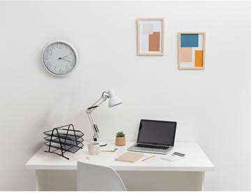 3 Brievenbakjes Q-Connect, Mesh Metaal, Ft A4, Zwart