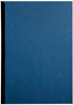 dekblad a4 lederl blauw 100x