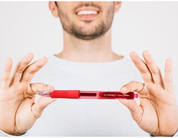 Q-Connect Gelpen Sigma Rood