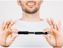 q-connect gelpen sigma zwart