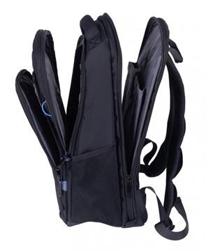 Donau Travel Rugzak Paris, 30 L, 15,6 Inch, Zwart