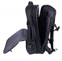 Donau Travel Rugzak Prague, 32 L, 17 Inch, Zwart