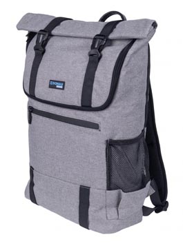 Donau Travel Rugzak London, 18 L, 15,6 Inch, Grijs