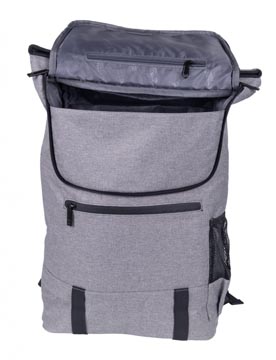 Donau Travel Rugzak London, 18 L, 15,6 Inch, Grijs