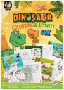 kleurboek a4 24 blad crea-kit groen dieren