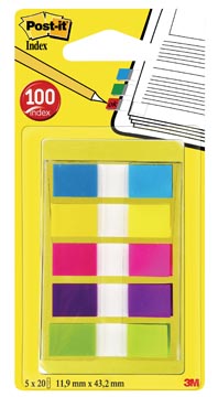 Indextabs Post-It - 11.9X43.1Mm - 100St