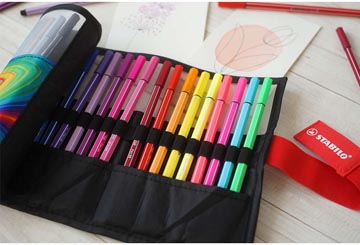 stabilo pen 68 rollerset arty