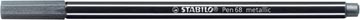Stabilo Pen 68 (zilver metalic)