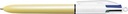 Bic 4-kleurenbalpen Pearl assorti