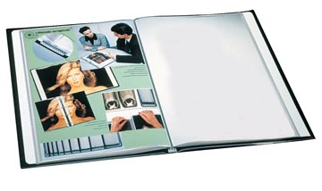 Rillstab Original Showalbum A3 24 Tassen Zwart