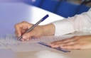 triplus fineliner blauw