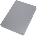 MAULassist klembordkoffer aluminium A4 staand, draait linksom open (zijkant)