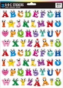 stickers ster/smile a4 glitter