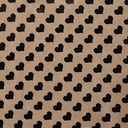 kadopapier kraft+zwart 2mx70cm