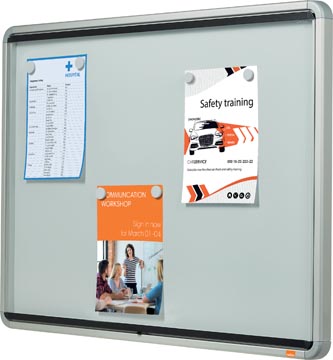 Buitenvitrine Draaideur 9Xa4 Metaal, 70,8 X 96,9 X 4,3 Cm