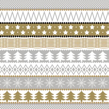kerstpapier 3pak+labels 2mx70cm