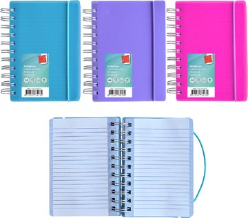 notitieboek spiraal+elast (a6)