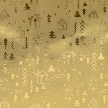 kerstpapier elegant x-mas 1,5 x 70cm