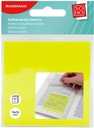 memo transparant 50st / 76x76mm 2ass