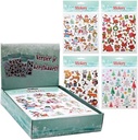 stickers kerst kind 4ass