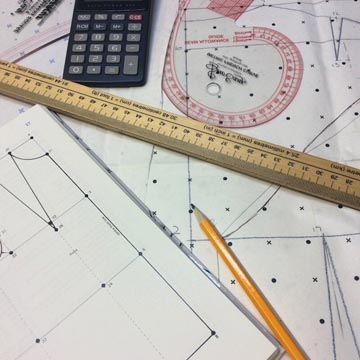 patroonpapier wit 10mx1m