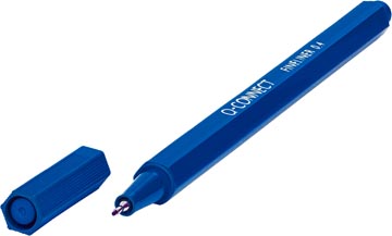 q-connect feutre 0,4 mm bleu