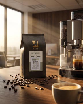 q-conn grain cafe intenso 1 kg