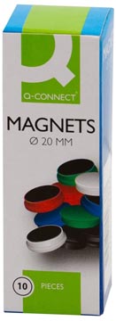 q-connect aimant 20mm bleu p10
