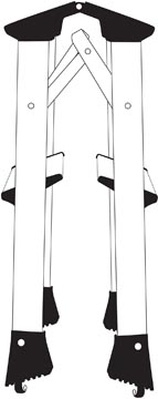 q-connect escabeau alu 2march