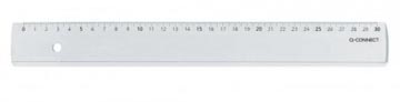 Q-CONNECT MEETLAT PLASTIC, IN ETUI, 30cm