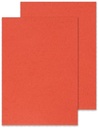 DEKBLAD A4 LEDERL ROOD 100X
