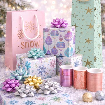 lovely pastel present rempli