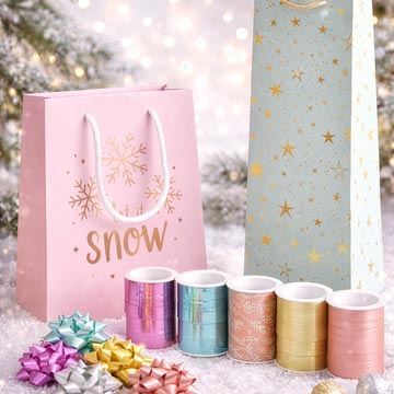 lovely pastel present rempli
