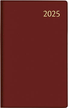 ZAKAGENDA 105X165 1D/BL. PLAST