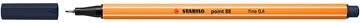 point 88 fineliner bl grs fo
