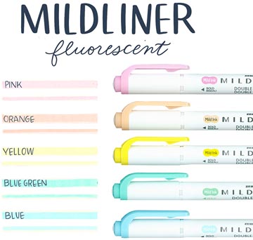 mildliner surlign fluor 5x