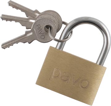 pavo cadenas 40mm serrure cle
