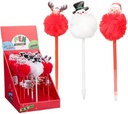 pompom pen noel stylo bille