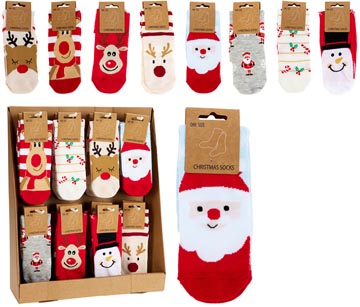 chaussettes noel taille unique