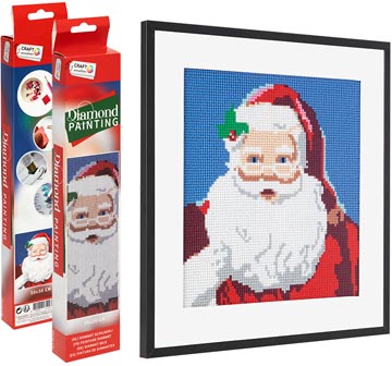 pere noel diamond painting