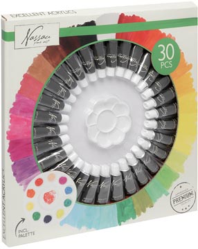 acrylique 30 couleurs
